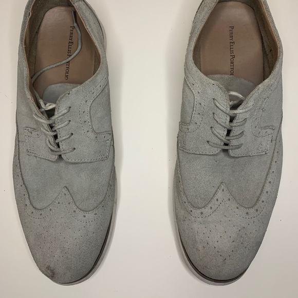 Men’s Perry Ellis Suede Oxford - Picture 2 of 3